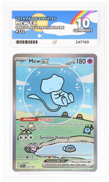 2024 Paldean Fates Mew EX 232 ACE 10