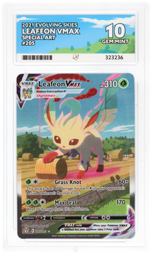 2021 Evolving Skies Leafon VMAX 205 ACE 10