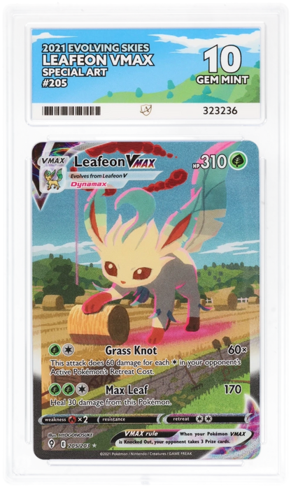 2021 Evolving Skies Leafon VMAX 205 ACE 10
