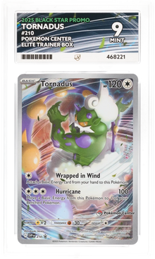 2025 Black Star Promo Tornadus 210 Pokemon Center Promo ACE 9
