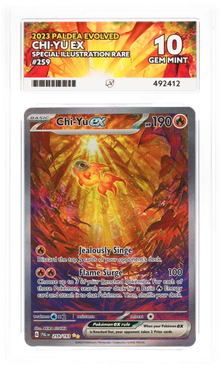 2023 Paldea Evolved Chi-Yu ex 259 ACE 10