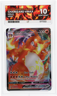 2020 Darkness Ablaze Charizard VMAX 020 ACE 10