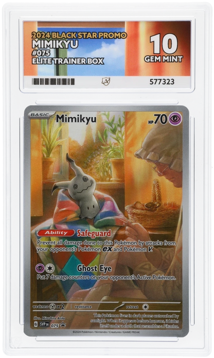 2024 Black Star Promo Mimikyu ACE 10