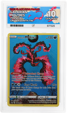 2023 Black Star Promo Galarian Moltres SWSH284 ACE 10