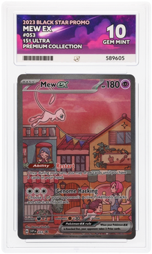 2023 Black Star Promo Mew EX ACE 10
