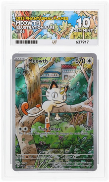 2025 Phantasmal Flames Meowth 106 ACE 10
