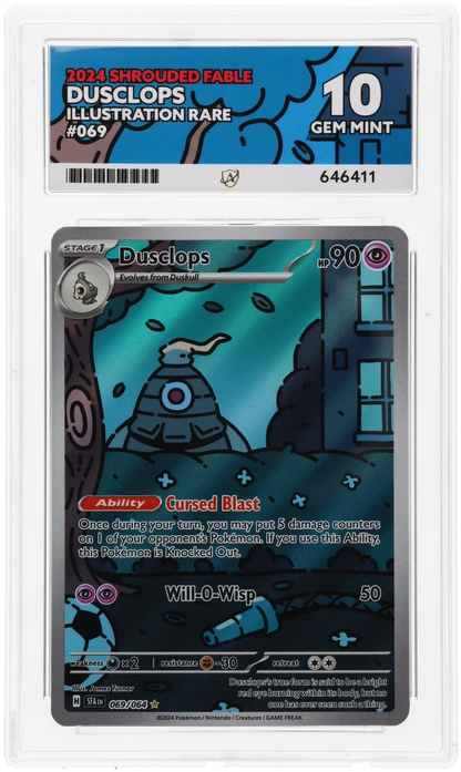 2024 Shrouded Fable Dusclops 069 ACE 10