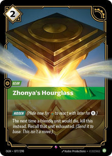77-zhonyashourglass