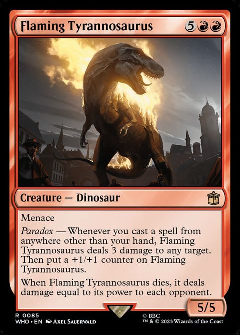 85-flamingtyrannosaurus