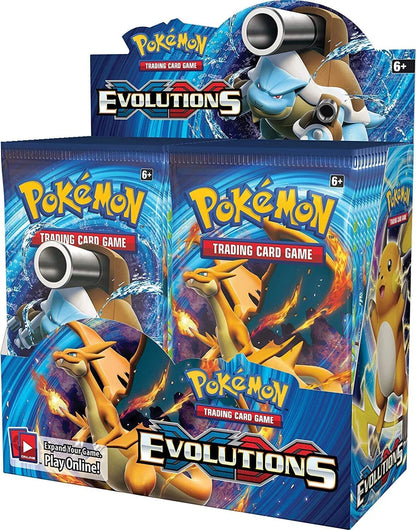 XY Evolutions Booster Box(With Acrylic Case)