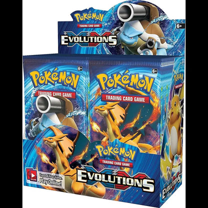 XY Evolutions Booster Box(With Acrylic Case)