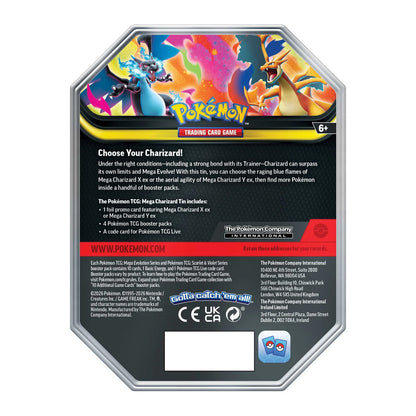 Pokémon TCG: Mega Charizard ex Tin
