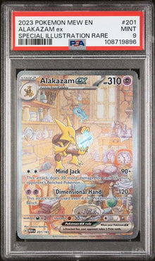 2023 151 Alakazam ex 201 PSA 9