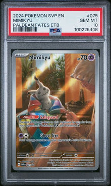 2024 Black Star Promo Mimikyu 075 PSA 10