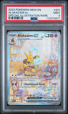 2023 151 Alakazam ex 201 PSA 9