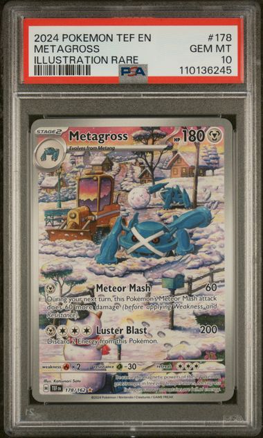 2024 Temporal Force Metagross 178 PSA 10