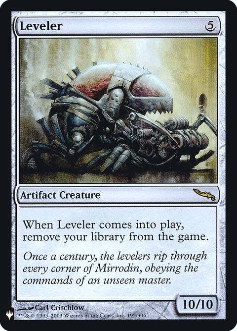 MRD-195-leveler